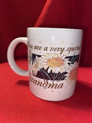 Masterpiece Collection Very Special Grandma Coffee Mug Floral  • $7.50