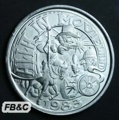 1983 Alla In Movieland New Orleans Mardi Gras Doubloon • $4.95