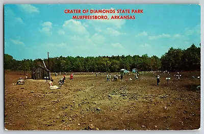 Murfreesboro Arkansas - Crater Of Diamonds State Park - Vintage Postcard • $3.99