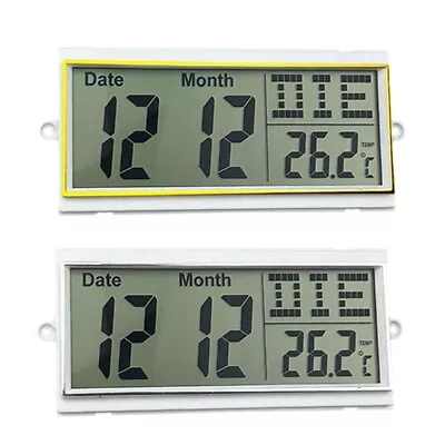 Elegant Wall Clock With Temperature Lunar Date Display For Home And Office • £7.01