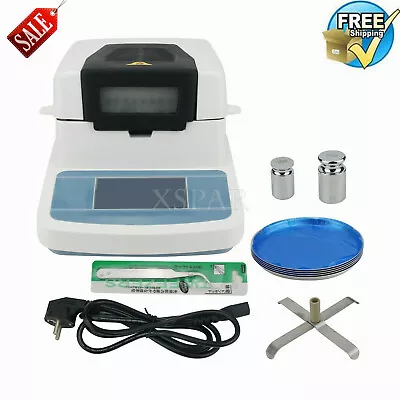 220V SH10A 50g/0.005g Readability Moisture Analyzer Kit With LCD Touch Screen • $517.75