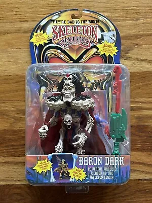 Playmates Skeleton Warriors Baron Dark 1994 *SEALED* • $22