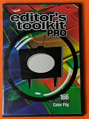 Digital Juice Software Editors Toolkit Pro DVD #166 COLOR FLIP • $10