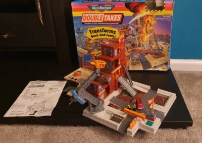 £25 • Buy 1995 Micro Machines Fire Escape! Double Takes Transforming Playset 
