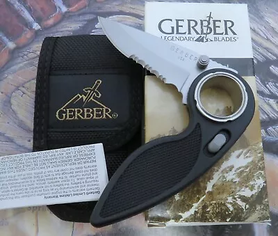 Gerber USA Chameleon II Locking Hunter Knife 06425 AAA+ Mint In Original Box! NR • $0.99