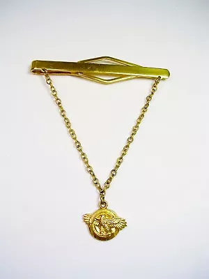 Vintage Sterling Silver Tie Chain Ruptured Duck Honorable Discharge Us  Military • $119.95