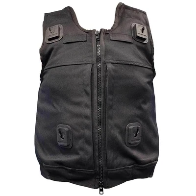 £49.95 • Buy Stab Proof Ex Police Bulletproof Vest Black Overt Ballistic Body Armour Security