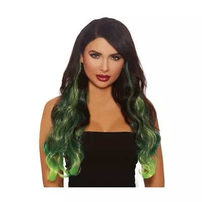 Clip In Hair Extensions Long Wavy Adult Halloween Costume Fancy Dress • $10.23