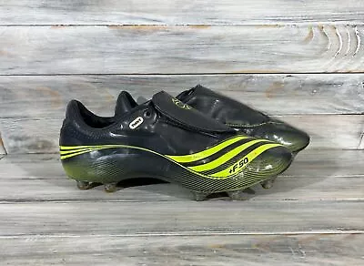 Vintage Adidas F50.7 TUNIT Men's Football Cleats Boots Dark Green Soccer • $230.99