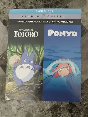 Shout! Factory My Neighbor Totoro / Ponyo (2-Film Set) (Blu-ray + DVD) New! • $5