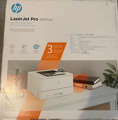 HP LaserJet Pro 4001ne Monochrome Network Printer • $158.88