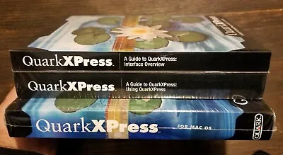 QuarkXPress MAC OS 5.0 Upgrade Software Guide Interface Overview BRAND NEW RARE  • $77.50