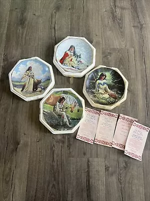 Hamilton Collection Princess Of The Plains Plate Collection David Wright Lot • $49.99