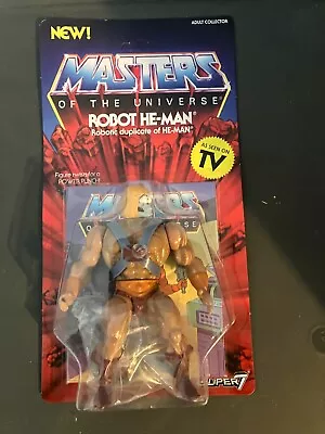 Super 7 MOTU Filmation Robot He Man New • $0.99