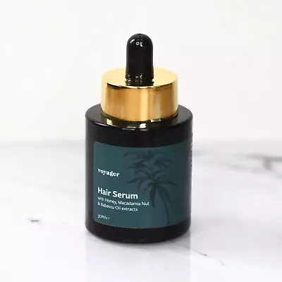 £5 • Buy Voyager Hair Serum With Honey & Macadamia Nut Oil For Shine And Taming Frizz