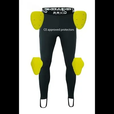 Mens/Ladies Leggings Made With Kevlar Motorcycle/bike Pants Super Fit RAXID CE 2 • $88.34