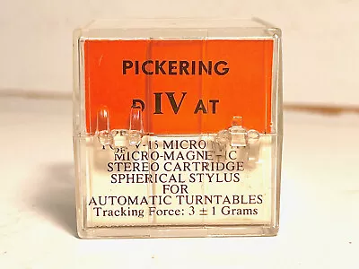 NOS Genuine Pickering D IV AT Stylus • $39.95