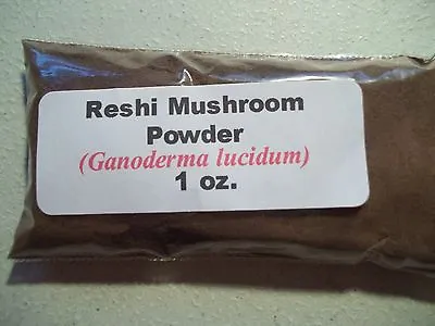 1 Oz. Reishi Mushroom Powder (Ganoderma Lucidum) • $3.95