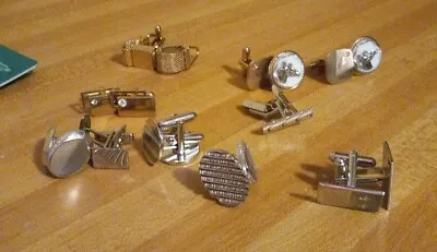 Vintage Lot Of Mens Jewelry Estate Find Cufflinks  Tie Tacks Tie Pins  • $7.99