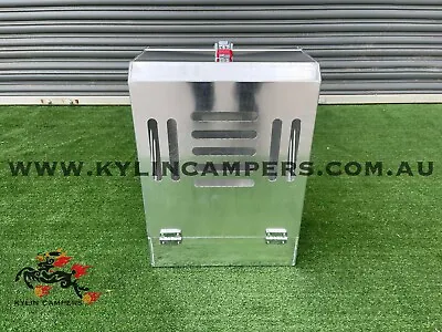 $260 • Buy 3mm Flat Aluminium Lockable Jerry Can Holder For Ute Canopy - Suit 20L Jerry Can