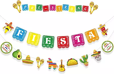 Cinco De Mayo Banner Mexican Party Supplies Sign Banner Garland Fiesta Party Dec • $12.67