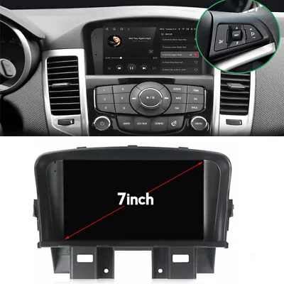 For 2009-2014 Chevrolet Cruze Stereo Radio 7  Android 10.1 GPS Navigation WIFI • $229.67