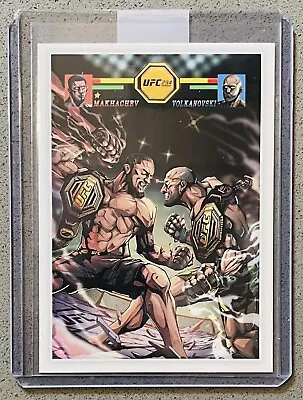 2023 Panini Instant UFC 294 #AS294 Makhachev VS Volkanovski /299 Artist Series • $11.99