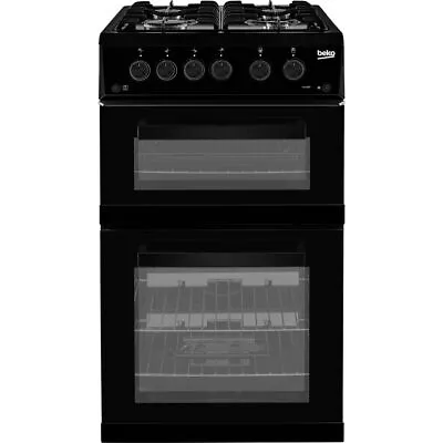 Beko KDG583K Gas Cooker With Gas Hob 50cm Free Standing Black A+ New • £379