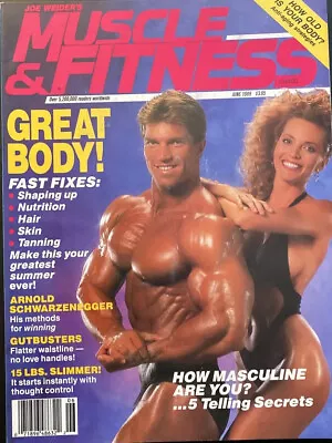 Muscle And Fitness June 1989 2X WBF Champion Gary Strydom￼ • $15
