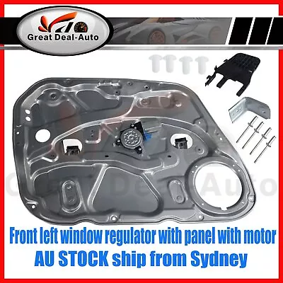 Fit Hyundai I30 FD 2007~2012 LH Front Left Power Window Regulator W Motor Panel • $106