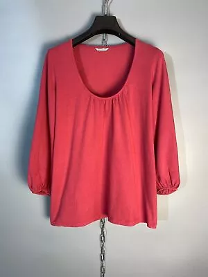 Marimekko Mika Pirainen Oversize Cotton 3/4 Sleeves T Shirt Top Size S • $37.05