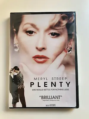 Plenty DVD Meryl Streep Factory Sealed Brand NEW • $3.99