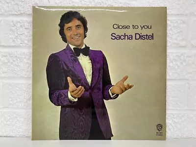 Sacha Distel Album Close To You Genre Pop Vinyl 12” LP Record Gift Vintage Music • £6