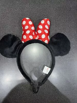 DOG Disney Parks Disney Tails Minnie Mouse Character Ears Headband Animal Pet LN • $15.95