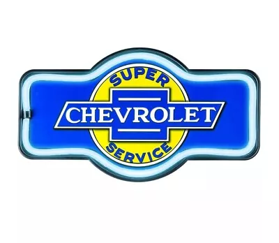 Chevrolet Neon LED Light Rope Marquee Sign - Chevy Led Neon Light Up Sign • $42.50