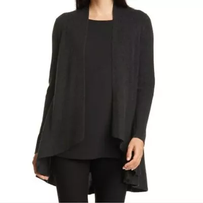 Eileen Fisher Merino Wool Cardigan Size Small • $75