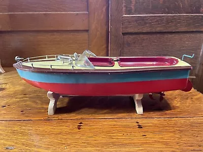 Vintage Sakai Tin Toy Model Boat • $125