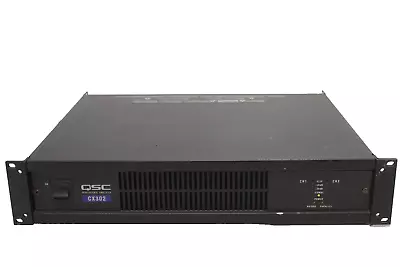 QSC CX302 Direct 70V 2-Channel 200W Professional Power Amplifier Rack Mountable • $153