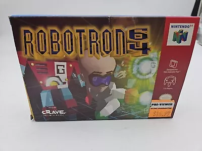 Robotron 64 (Nintendo 64 | N64) Authentic BOX ONLY • $35