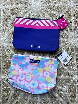 Lot Of 2 THE COSMETICS COMPANY STORE TRAVEL / COSMETIC BAG Polyester • $12