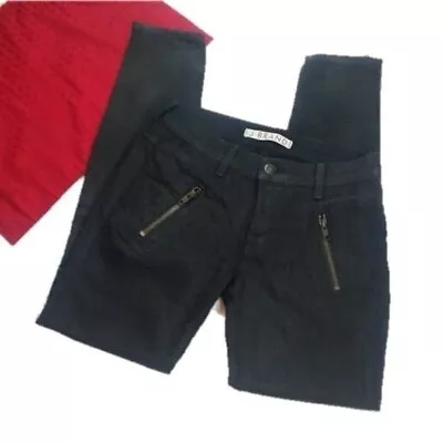 J Brand Wax Coated Agnes Black Skinny Jeans • $26