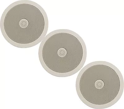 £97.98 • Buy 3x Home Cinema Surround Sound HI FI Music Ceiling Speakers 100W 6.5   952.534