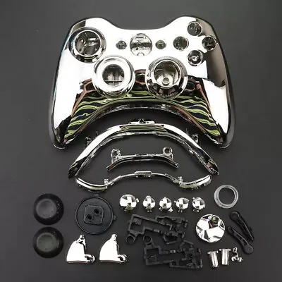 $28.10 • Buy Gamepad Controller Shell Cover Kit Hard Case Full Set With Buttons For Xbox 360