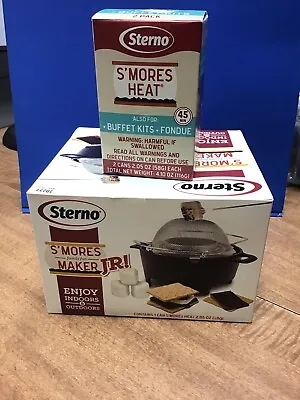 S’mores Junior Sterno S’mores Maker W/ 2 Extra Heat Cans • $8.99