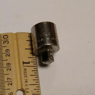 Craftsman Ratchet Adapter 3/8  To 1/4  Male 4256 G Vintage Made In USA • $7.97