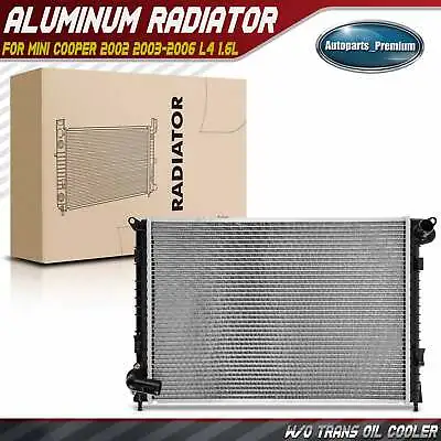 Radiator W/o Oil Cooler For Mini Cooper 2002 2003-2006 1.6L Naturally Aspirated • $73.99