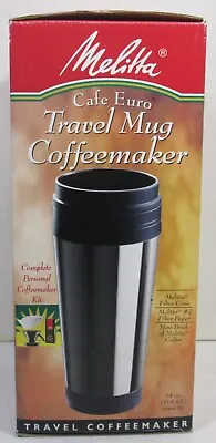 New-In-Box Melitta Travel Mug Coffeemaker Make Up To 14oz Of Drip Coffee • $19.99