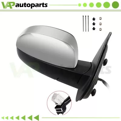 Right Power Memory Heated Chrome Signal Passenger Mirror For 2007-2014 Chevy GMC • $76.45