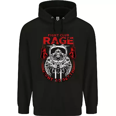 Fight Rage MMA Mixed Martial Arts Muay Thai Mens 80% Cotton Hoodie • $26.11