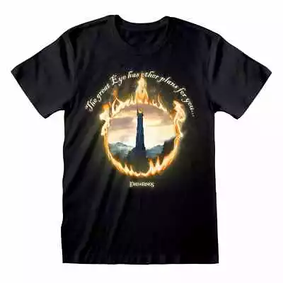 Lord Of The Rings - The Great Eye Unisex Black T-Shirt Medium - Medi - K777z • £15.57